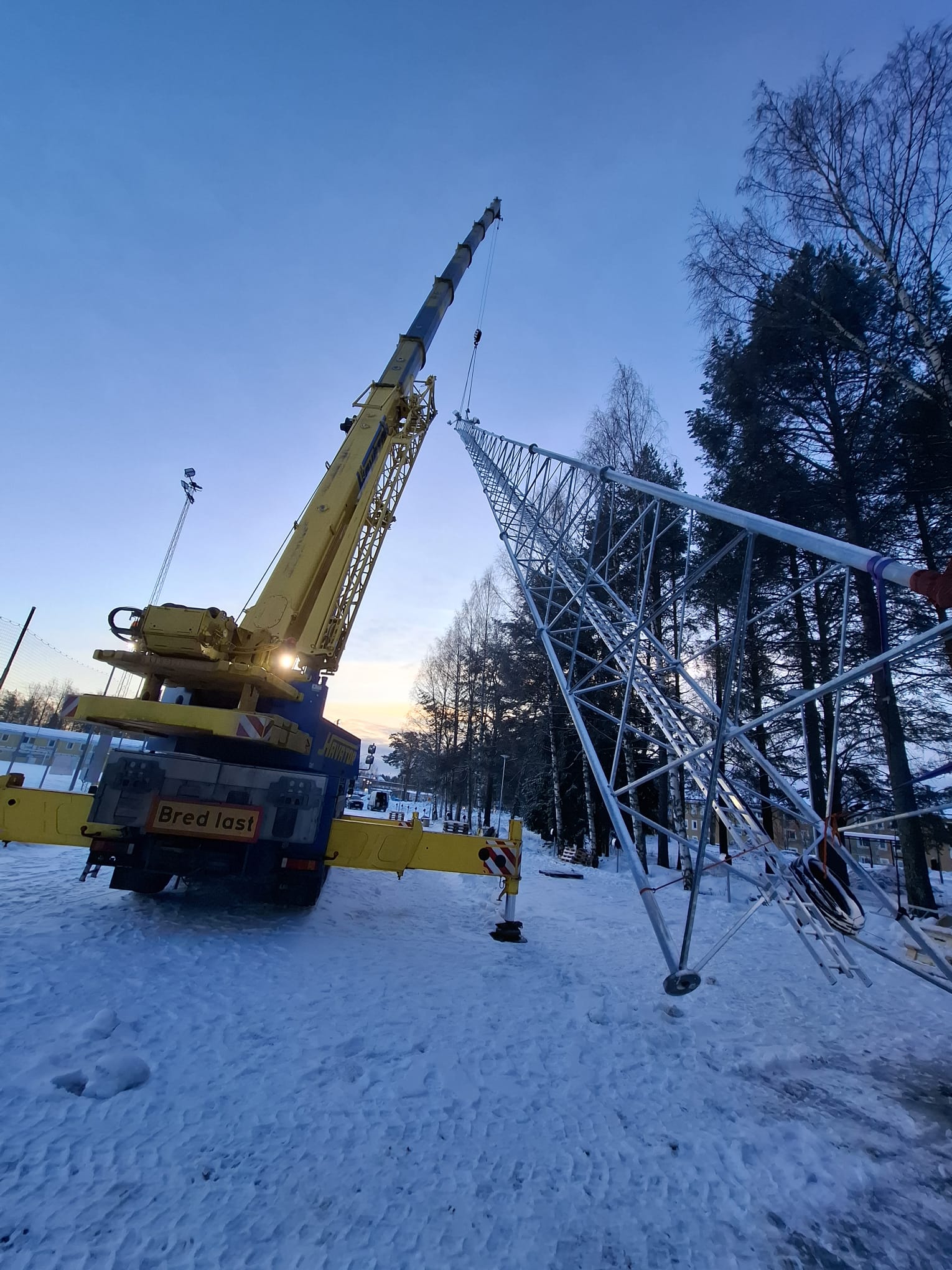 Replacement tower for Tele2